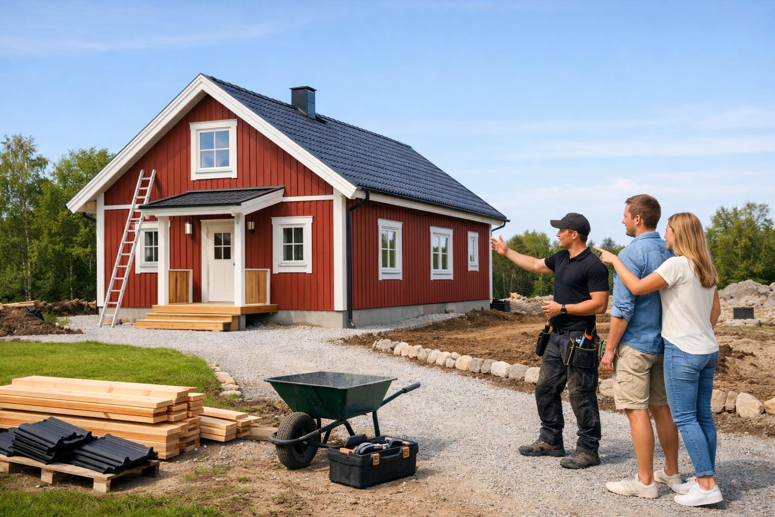 Nyckelfärdigt hus: vad ingår, kostnader och tidsplan